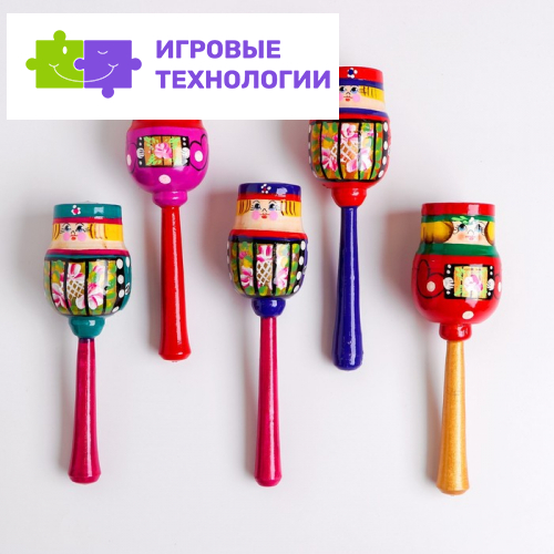 Погремушка на палочке «Музыкант», МИКС