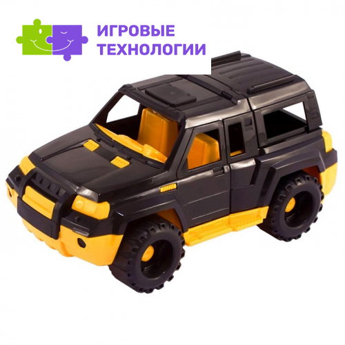 Джип «Мустанг», жёлто-черный