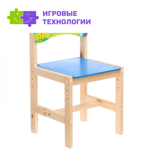 Стул деревянный регулируемый «Джунгли», (1-3)