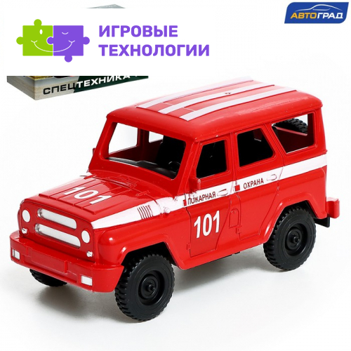 Машина инерционная УАЗ Hunter «Пожарная служба»