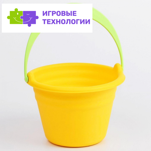 Игрушка для купания «Ведёрко», мягкое, МИКС