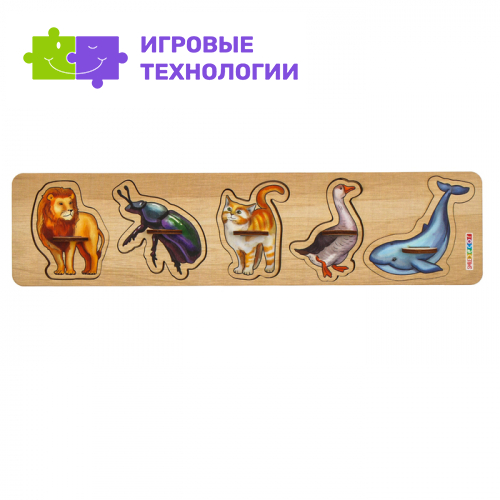 Рамки - вкладыши «Мои первые слова — 2», 5 деталей