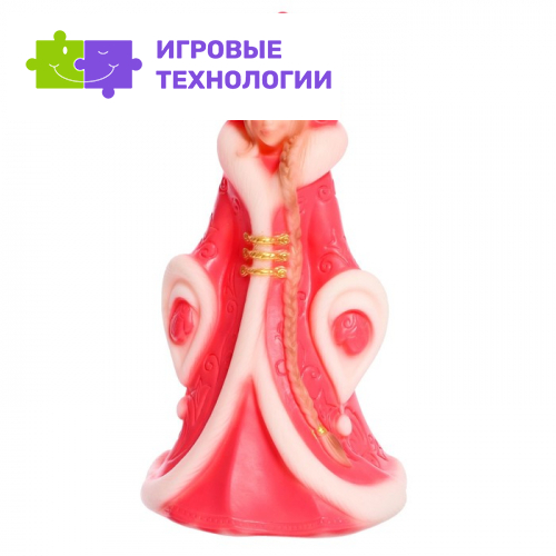 Фигурка «Снегурочка», цвет розовый, 22 см