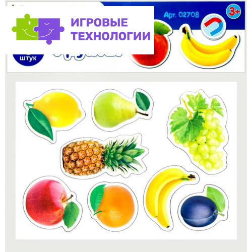 Магниты Десятое Королевство «Фрукты»