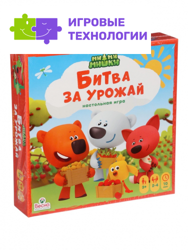 Настольная игра «Ми-ми-мишки. Битва за урожай»