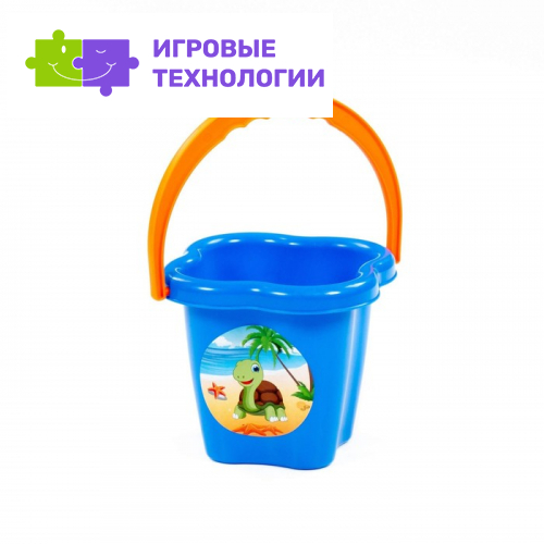 Ведро «Цветок», цвета МИКС