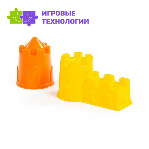 Формочки для игры в песке: замок-мост, замок-башня, цвета МИКС